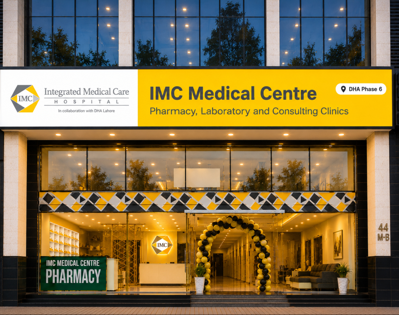 imc hospital dha lahore diagnostic/lab